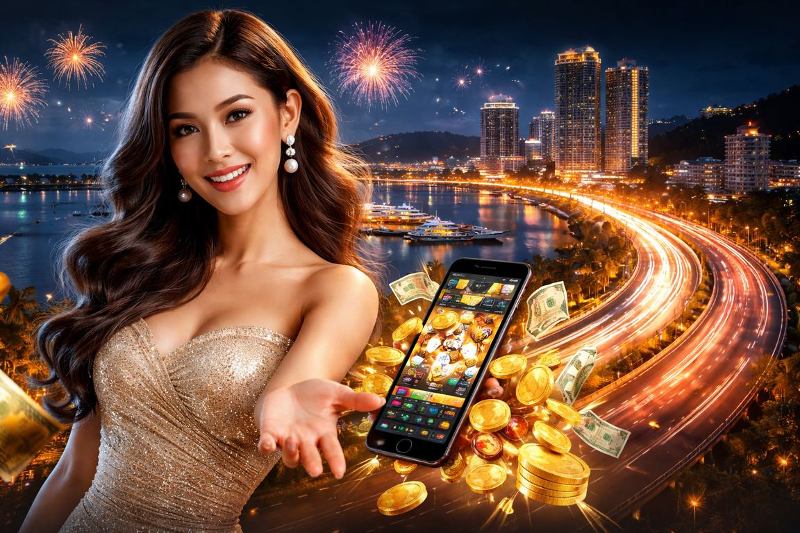 Perempuan Vietnam menggunakan ponsel untuk mengakses platform mobile casino dengan santai
